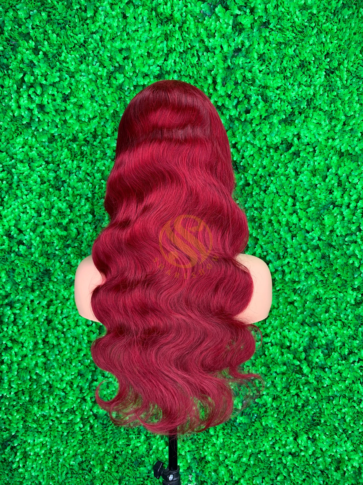 Color Wig Full Frontal Transparent Lace