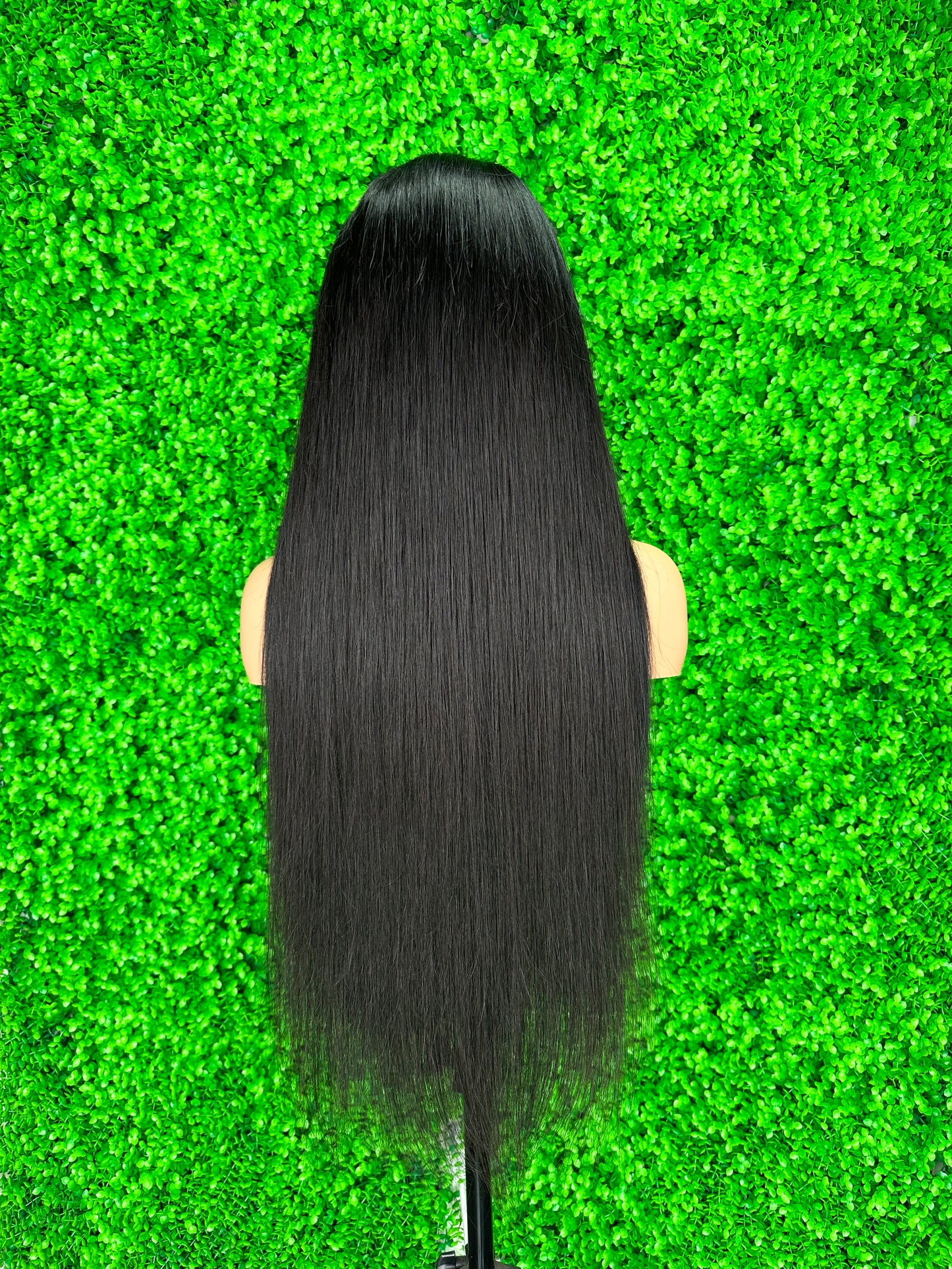 Bleached And Plucked HD Premade Wig natural black