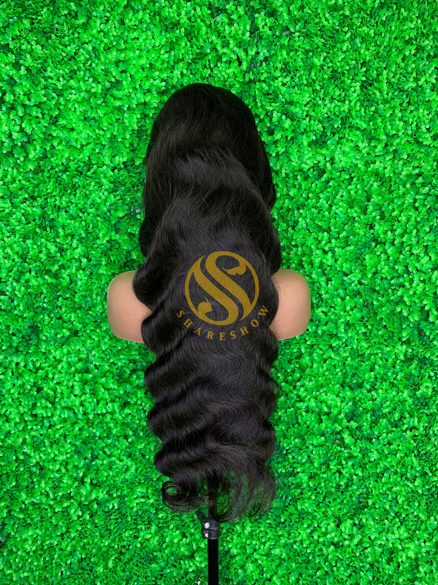 Body Wave Premade Wig Transparent Lace Natural Black