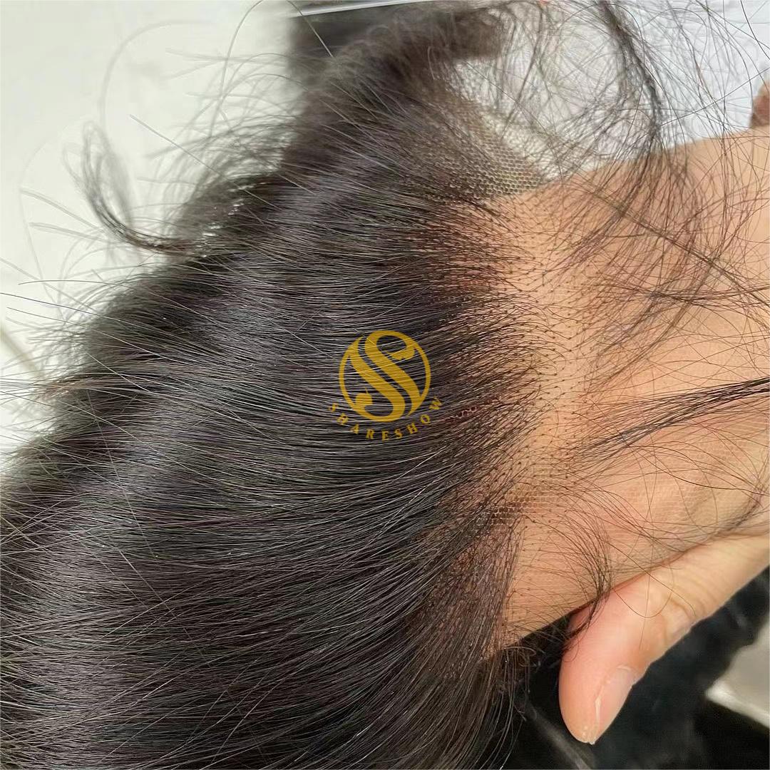 Straight Custom Wig HD And Transparent Lace 180% Density natural black