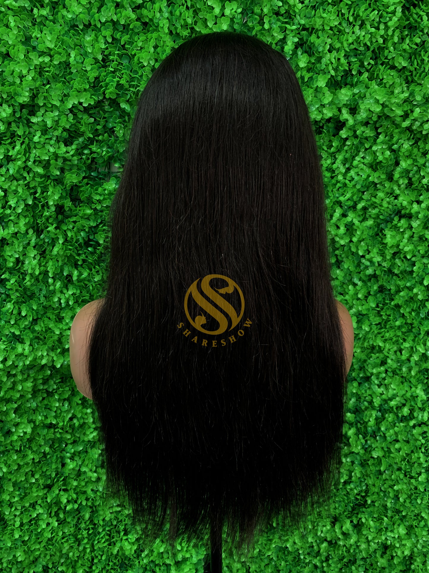 Straight Custom Wig HD And Transparent Lace 180% Density natural black