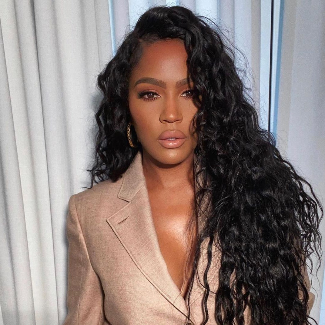 Loose wave 4*4/5*5/13*4 Frontal Wig Transparent and HD
