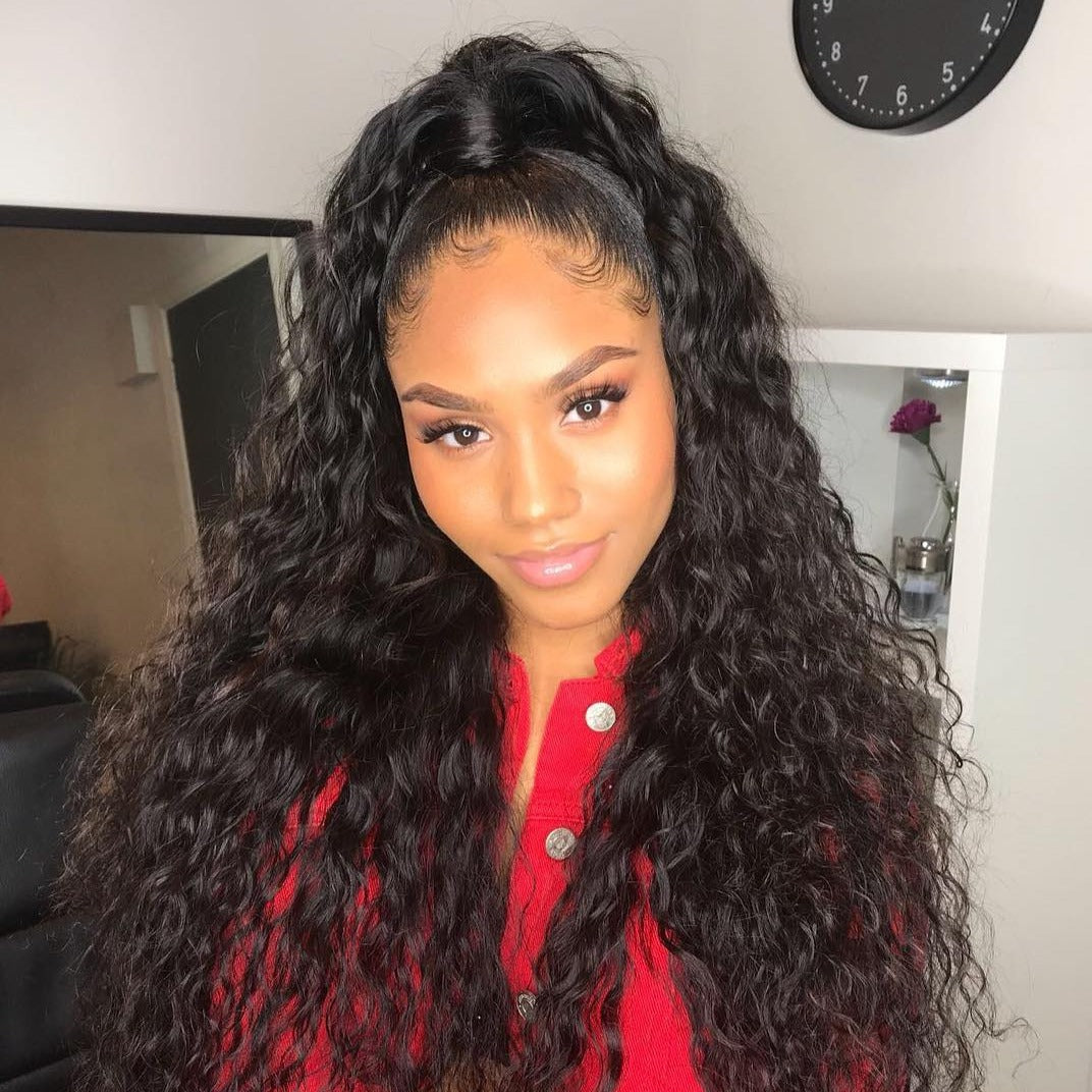 Loose wave 4*4/5*5/13*4 Frontal Wig Transparent and HD