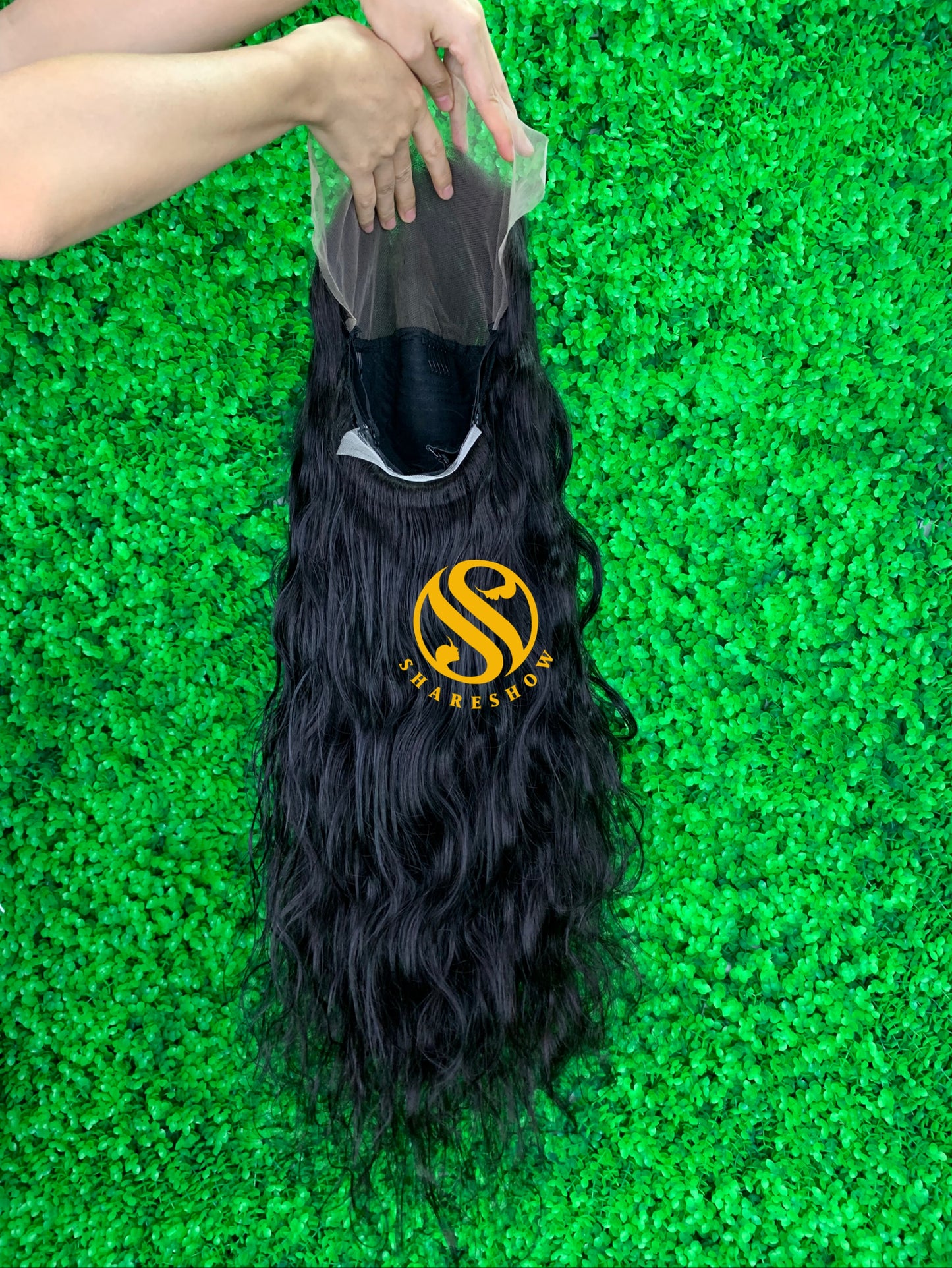 Body Wave Custom Wig 200% Density Natural black