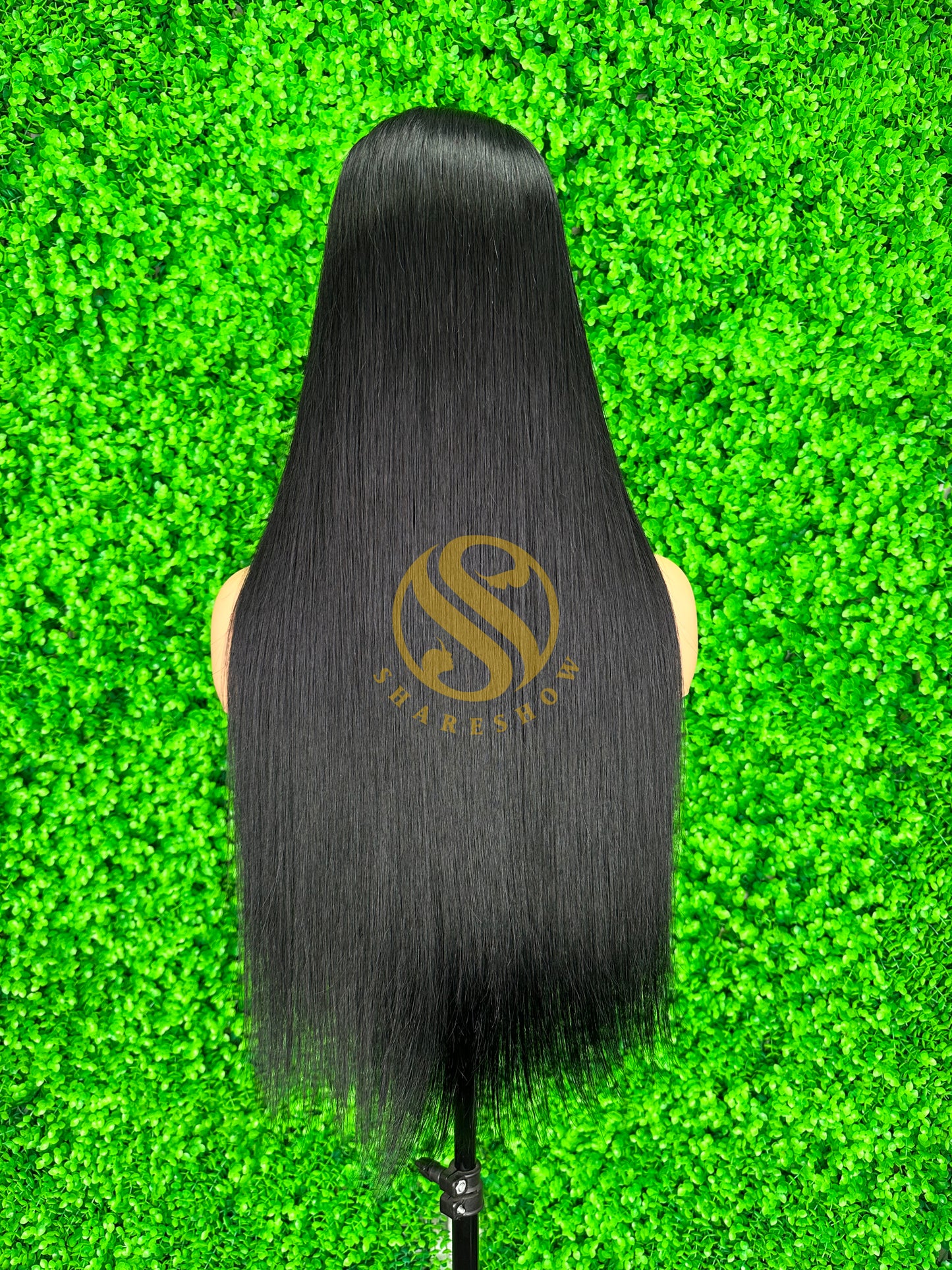 Straight Custom Wig HD And Transparent Lace 180% Density natural black