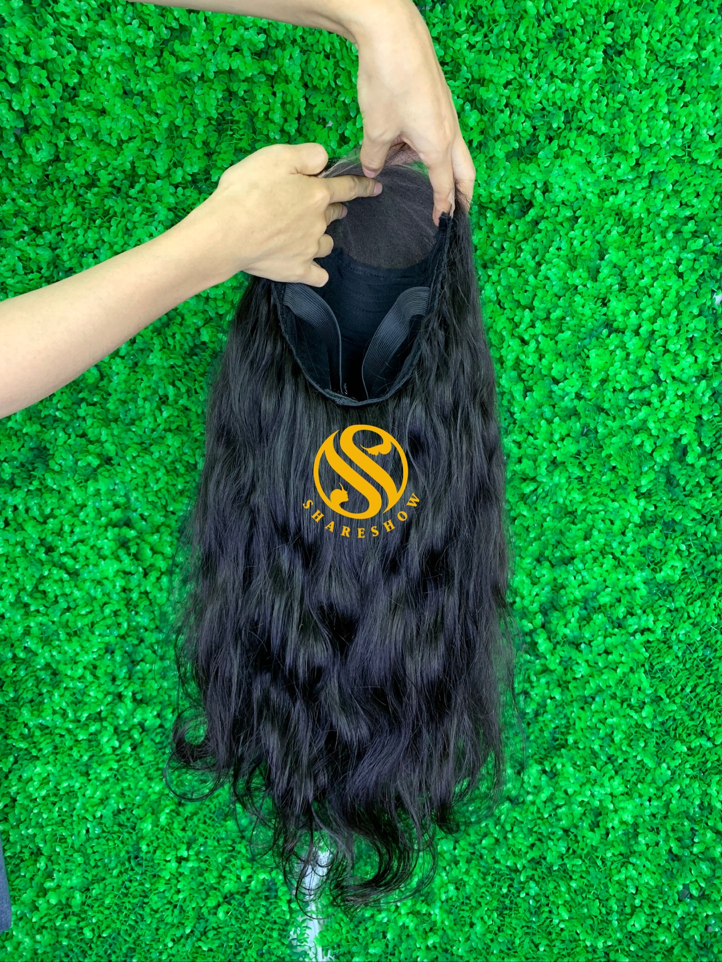 Body Wave Custom Wig 200% Density Natural black