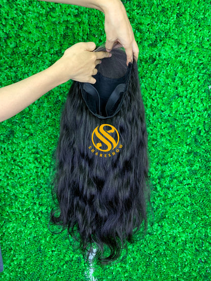 Body Wave Custom Wig 200% Density Natural black