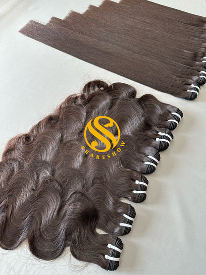 Top RAW Hair Bundle Weft Natural black