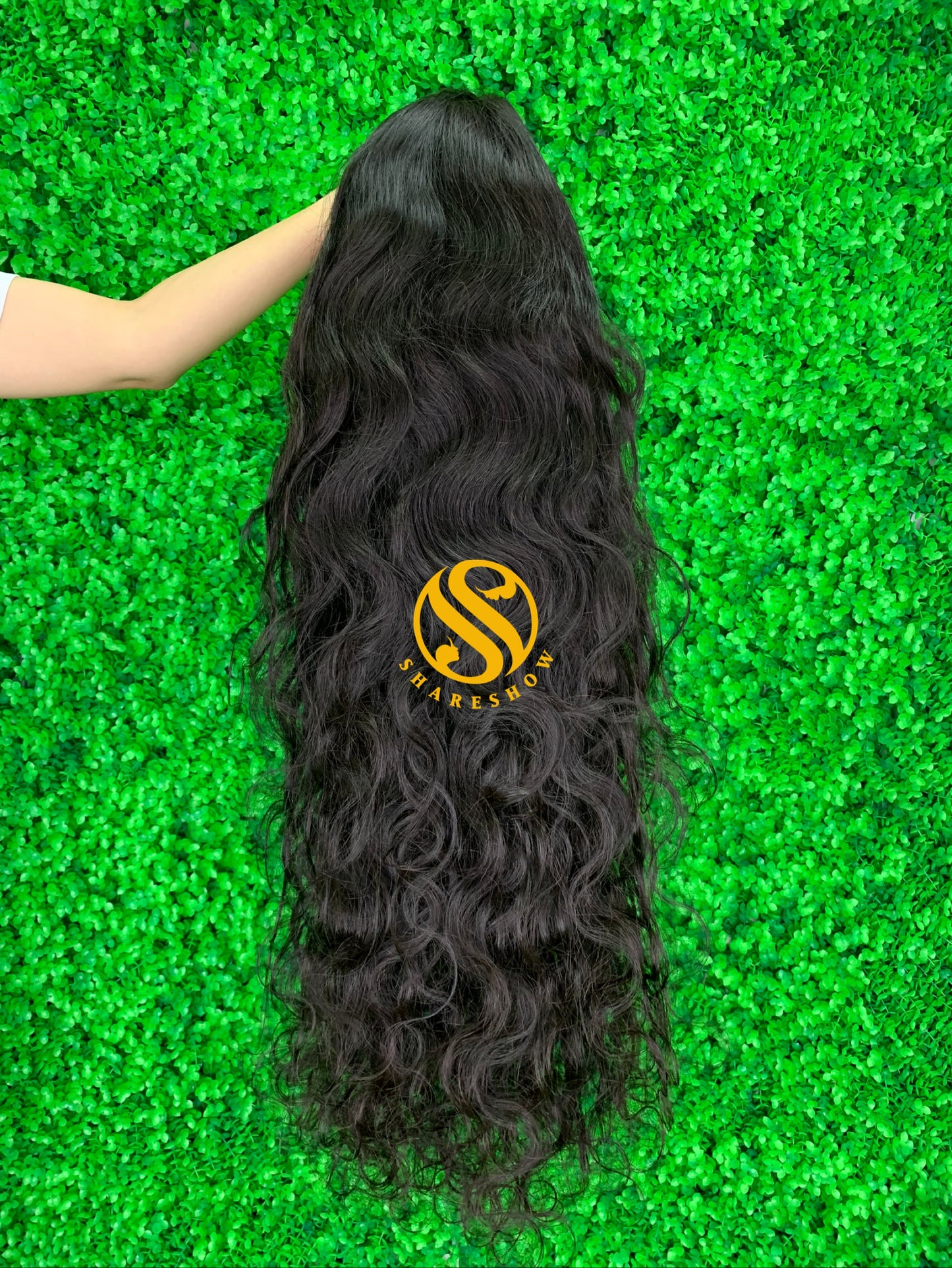 Body Wave Custom Wig 200% Density Natural black