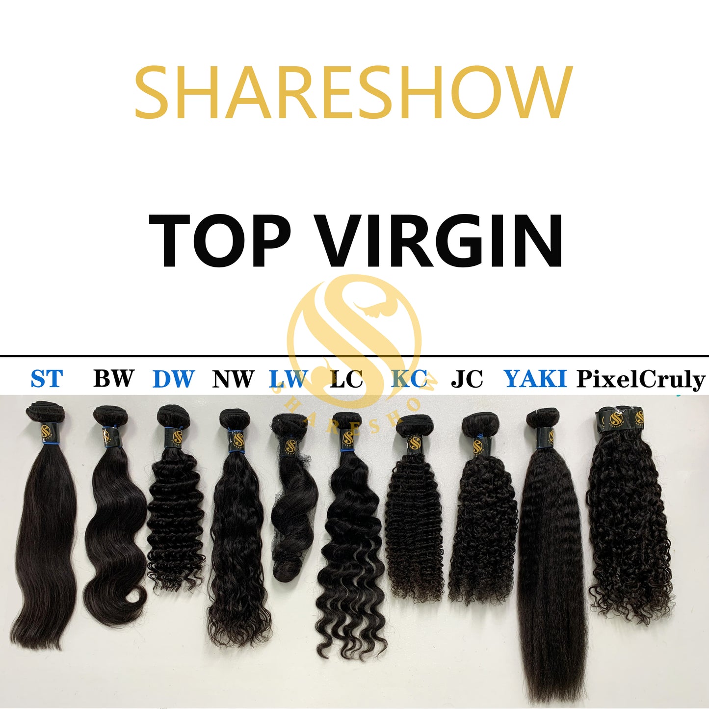 Top Virgin Hair Bundle Natural black Straight Body wave