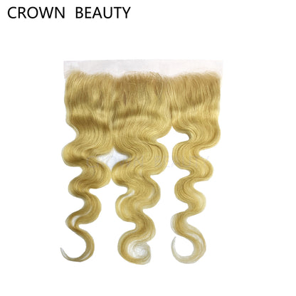 Top Virgin 4*4, 5*5 Lace Closure and 13*4 Lace Frontal Body wave blond 613