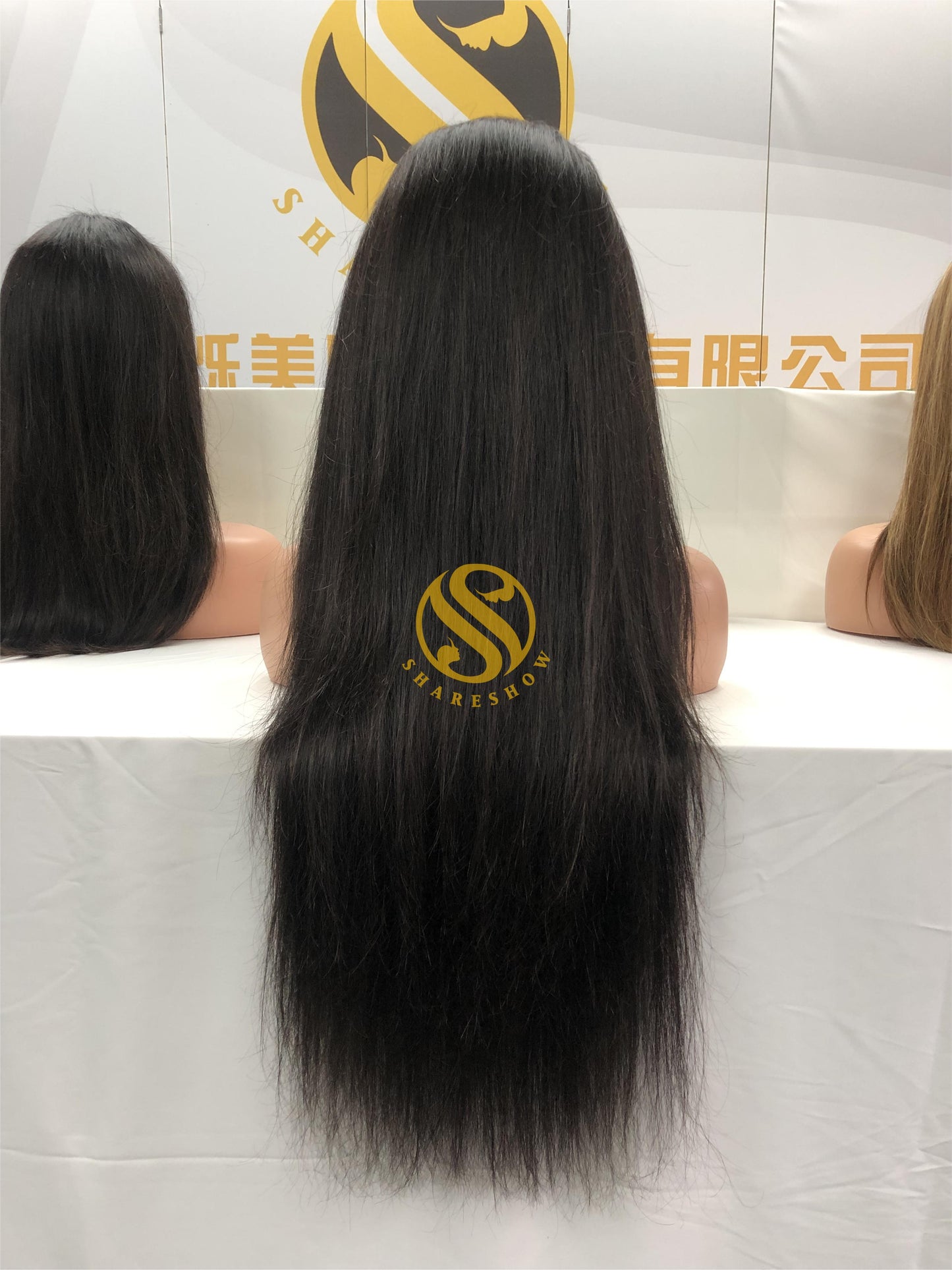 Straight Custom Wig HD And Transparent Lace 180% Density natural black